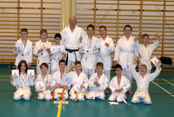 Székely Torony Mikulás Kupa - SZAC Karate SE versenyzői