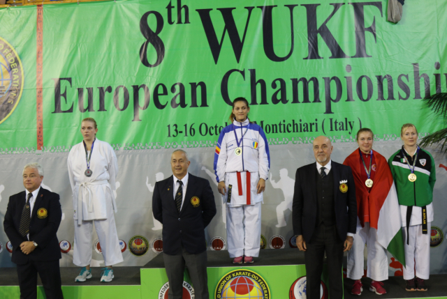 Radnóti Bettina - Európa-bajnoki 3. helyezett - kumite +60 kg (felnőtt)