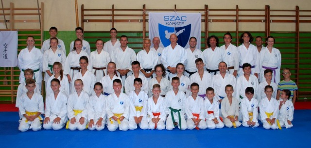 SZAC Karate SE. - Edzőtábori Csoportkép 2018