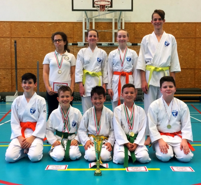 Wado-kai Magyar Bajnokság 2019 - 2. forduló - SZAC Karate SE csapata