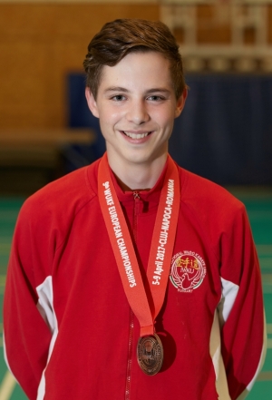 Laczi Dávid - Csapat kumite - Európa-bajnoki bronzérmes - 9. WUKF Karate Európa-bajnokság