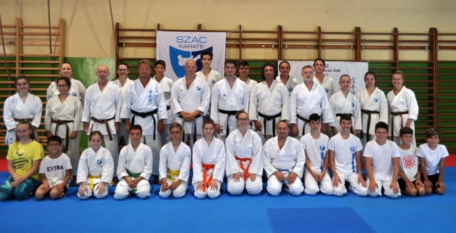 SZAC Karate SE. - Edzőtábori Csoportkép 2020