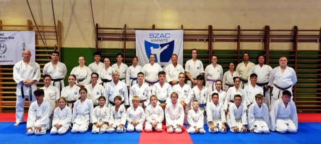 SZAC Karate SE. - Edzőtábori Csoportkép 2023